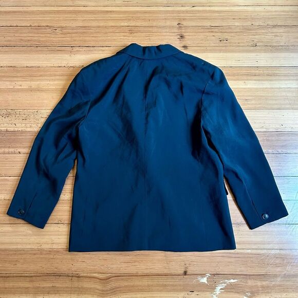 Madewell Relaxed Blazer in Softdrape Black Size L. NWT. - Picture 7 of 16